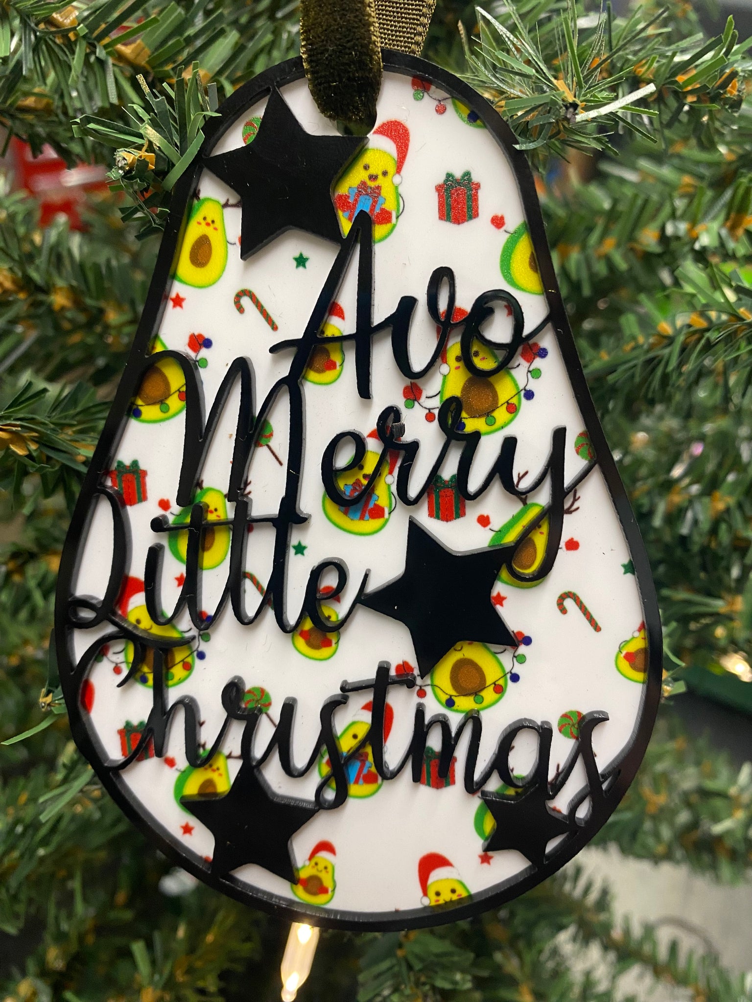 Avo Merry Little Christmas Ornament