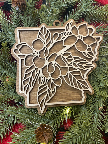 State Flower Ornaments