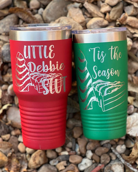 Christmas Little Debbie Insulated Cups