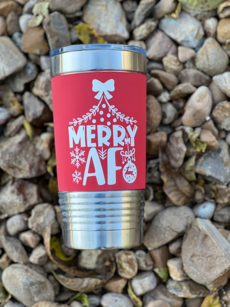 Christmas Themed Insulated Cups