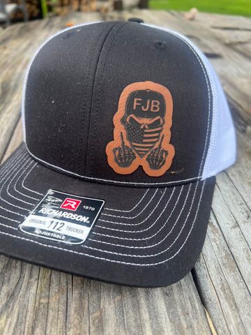 FJB Skull Leatherette Patch Hat