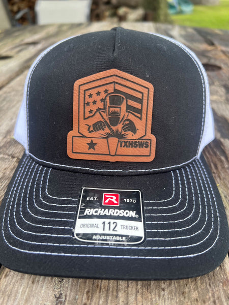 TXHSWS Leather Patch Hats