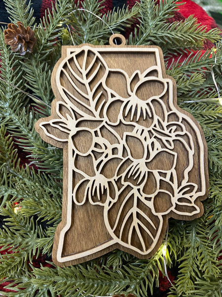 State Flower Ornaments