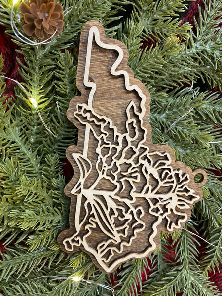 State Flower Ornaments