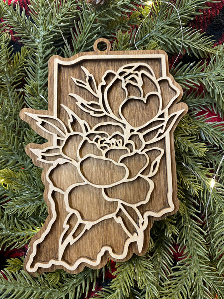 State Flower Ornaments