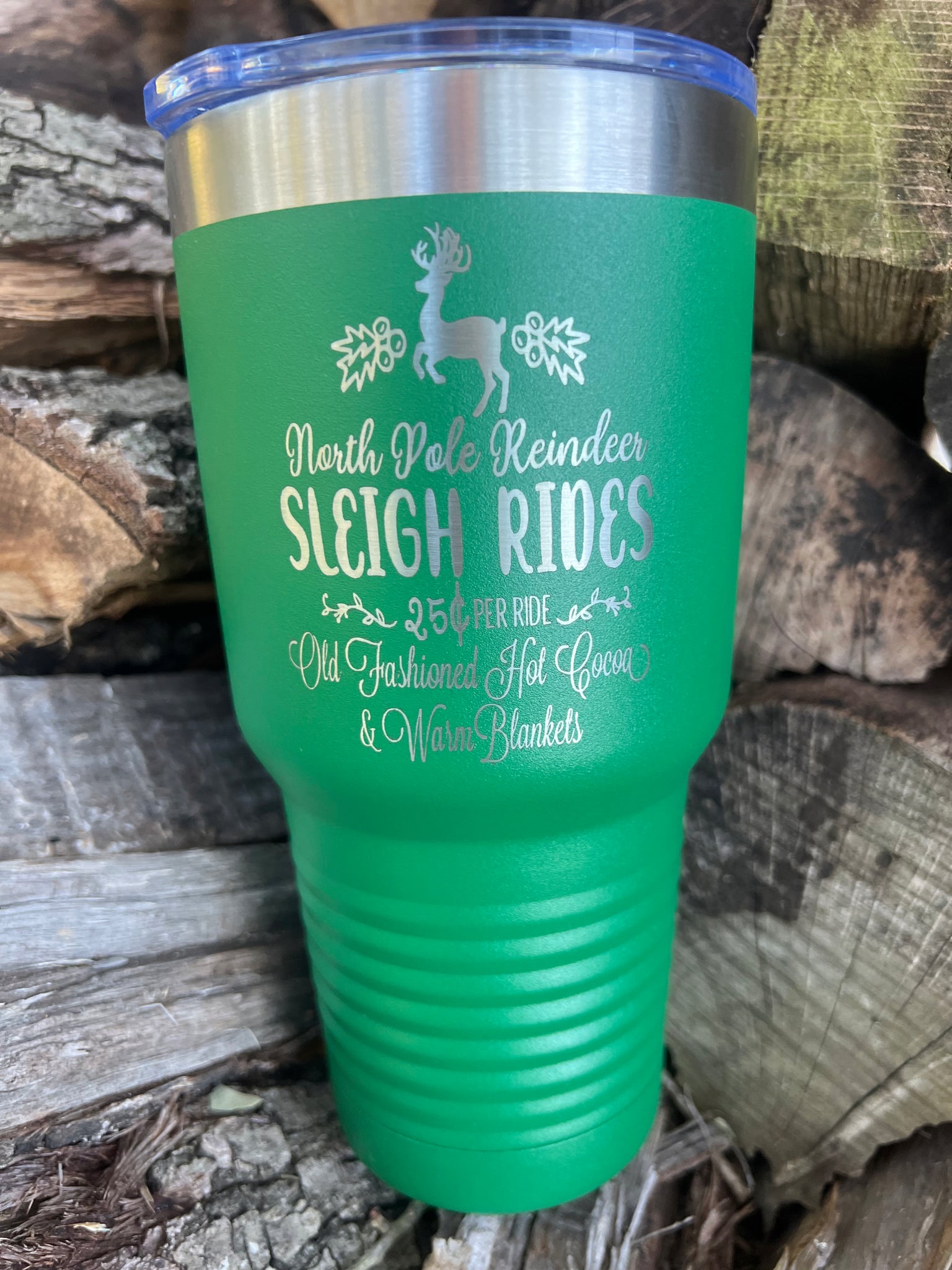 Sleigh Rides Insulated Tumblers