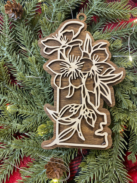 State Flower Ornaments