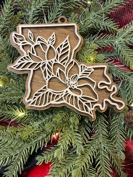 State Flower Ornaments