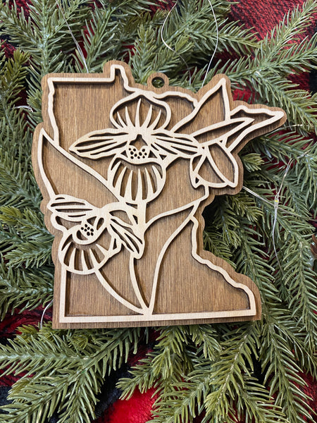 State Flower Ornaments