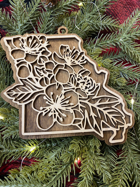 State Flower Ornaments