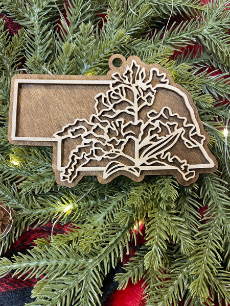 State Flower Ornaments