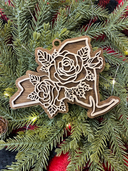 State Flower Ornaments