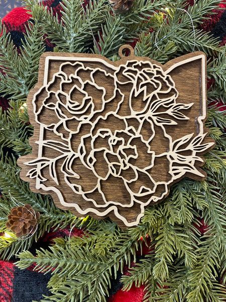 State Flower Ornaments