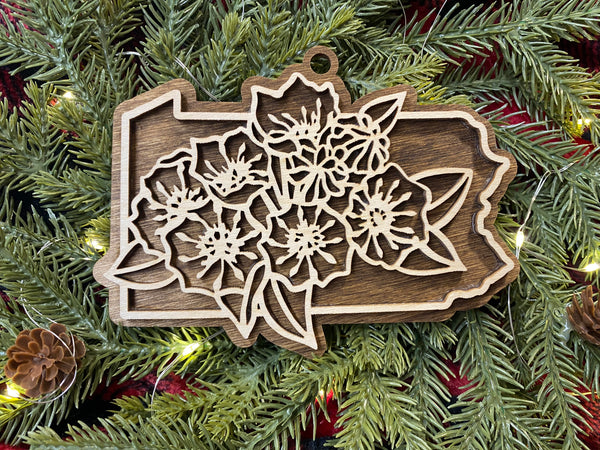 State Flower Ornaments