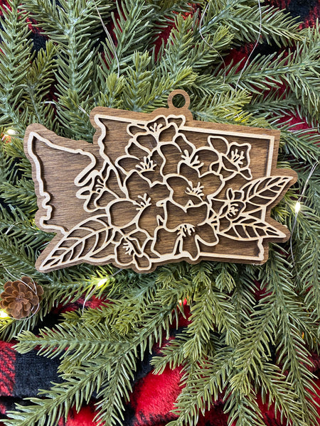 State Flower Ornaments