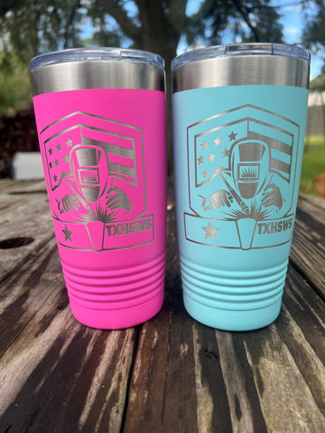 TXHSWS 20 oz Insulated Cups