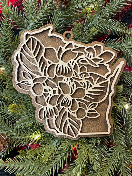 State Flower Ornaments